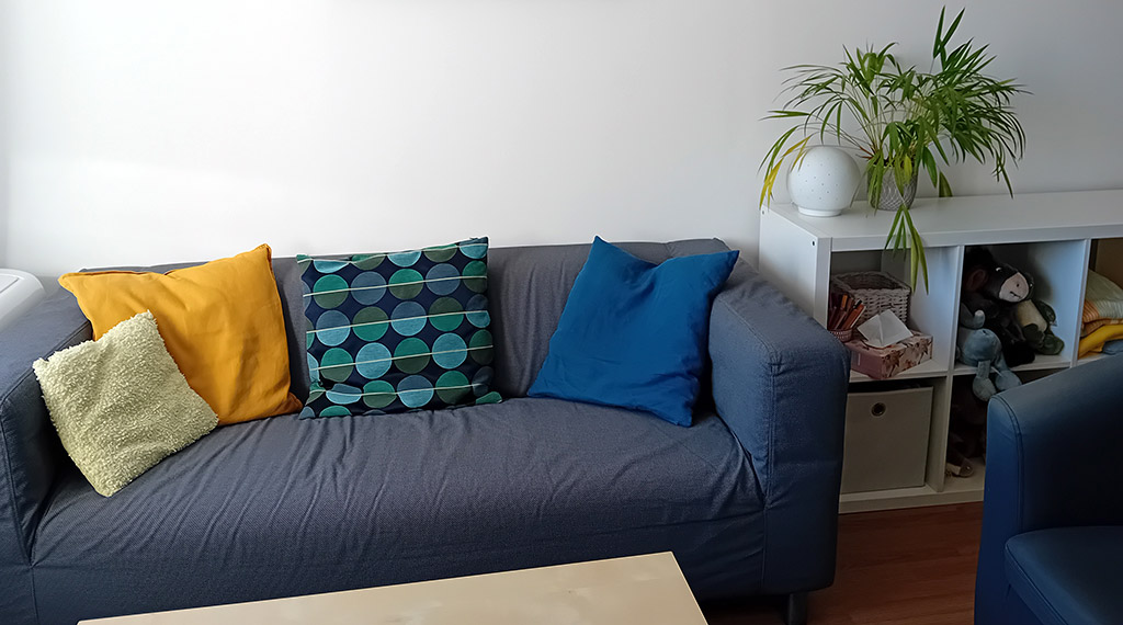Sofa im Zimmer